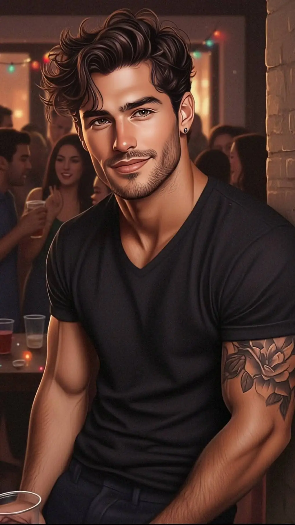 ai character: Camden background