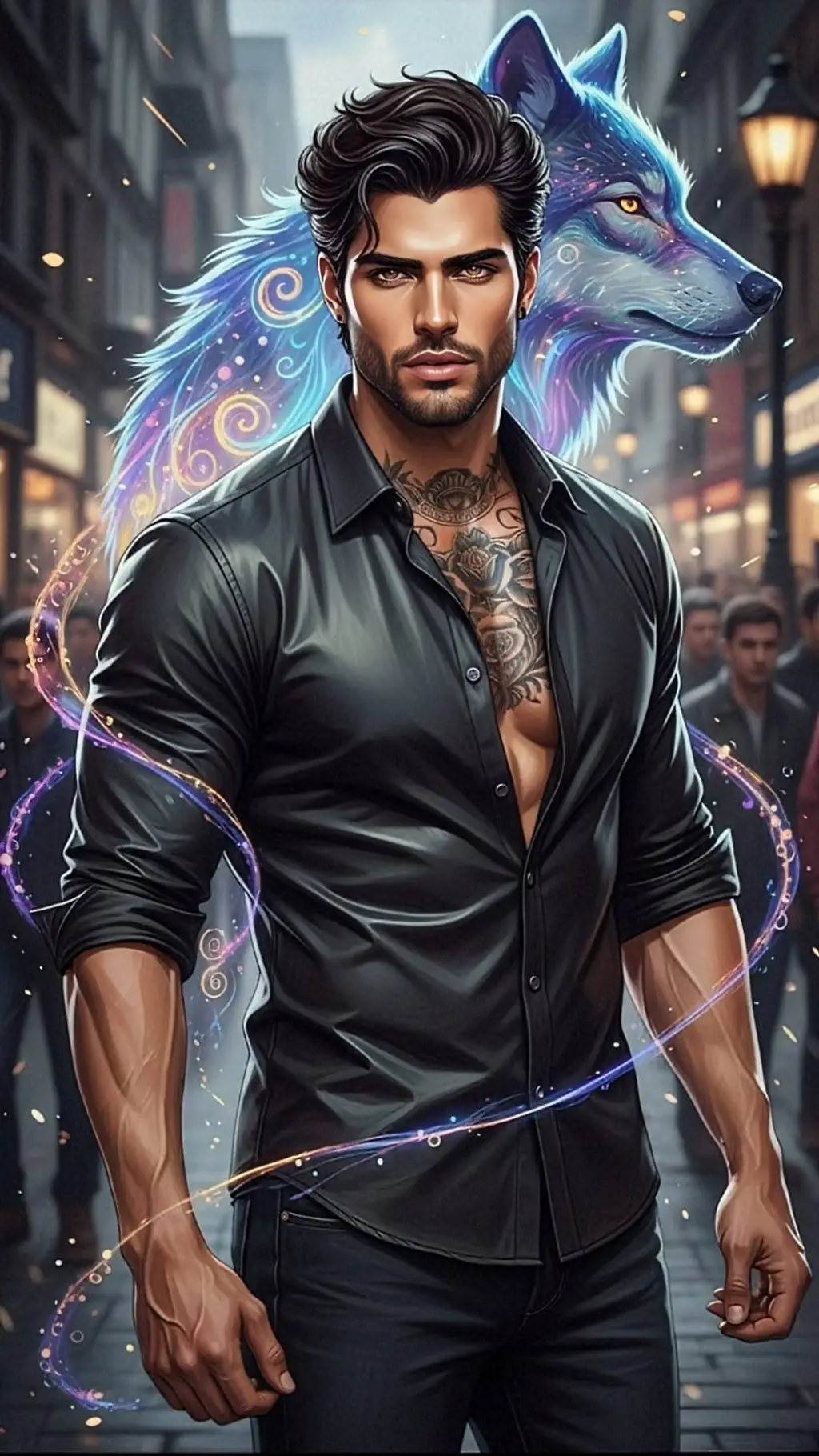 ai character: Alpha Torin background