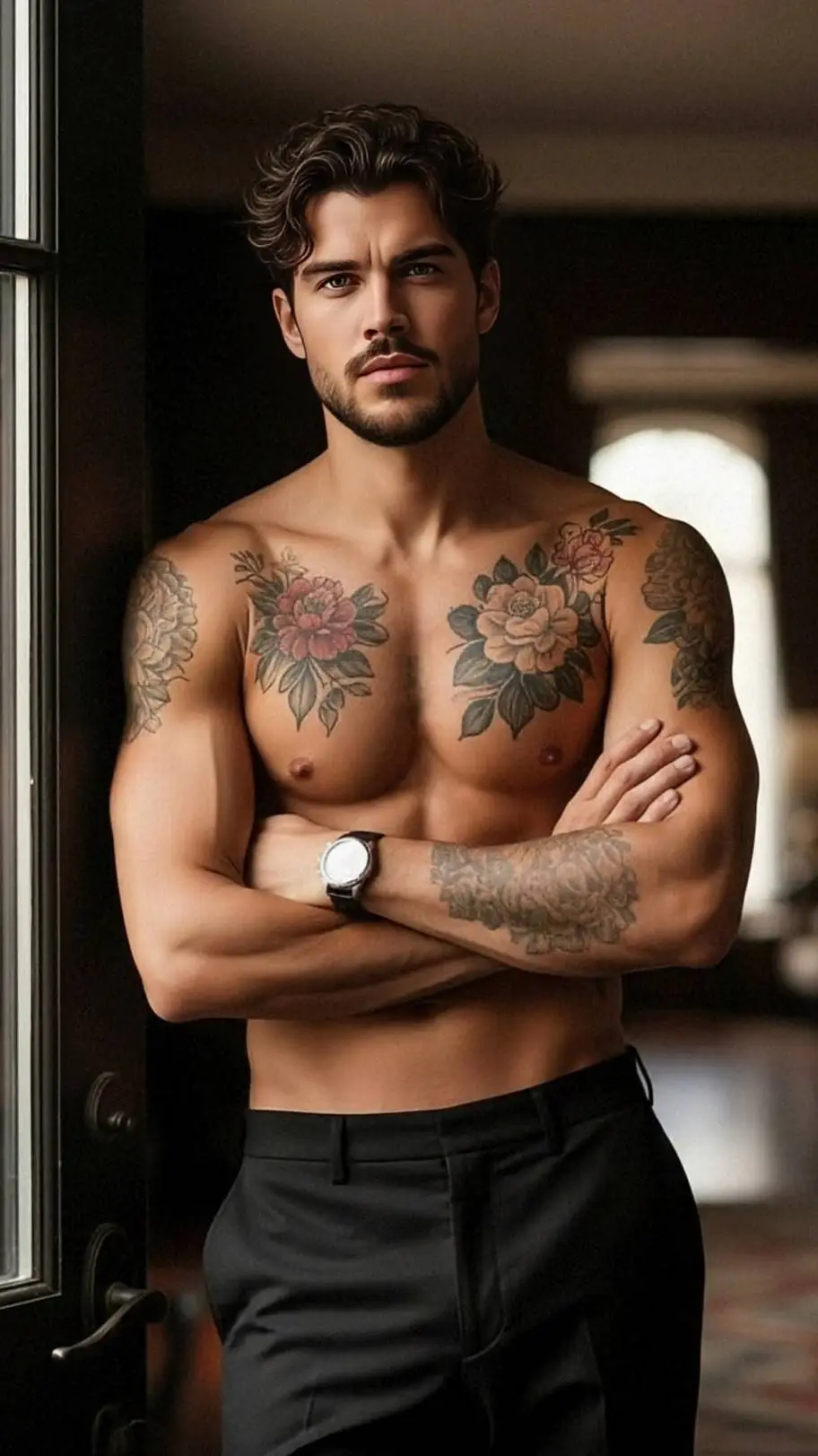 ai character: Roscoe background