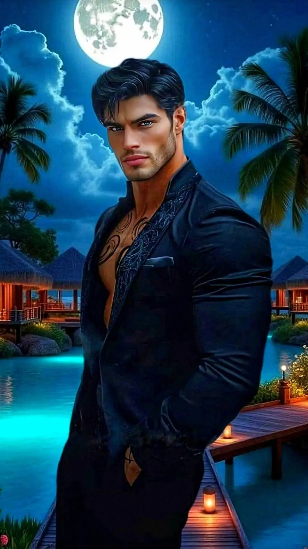 ai character: Damiano Bocelli background