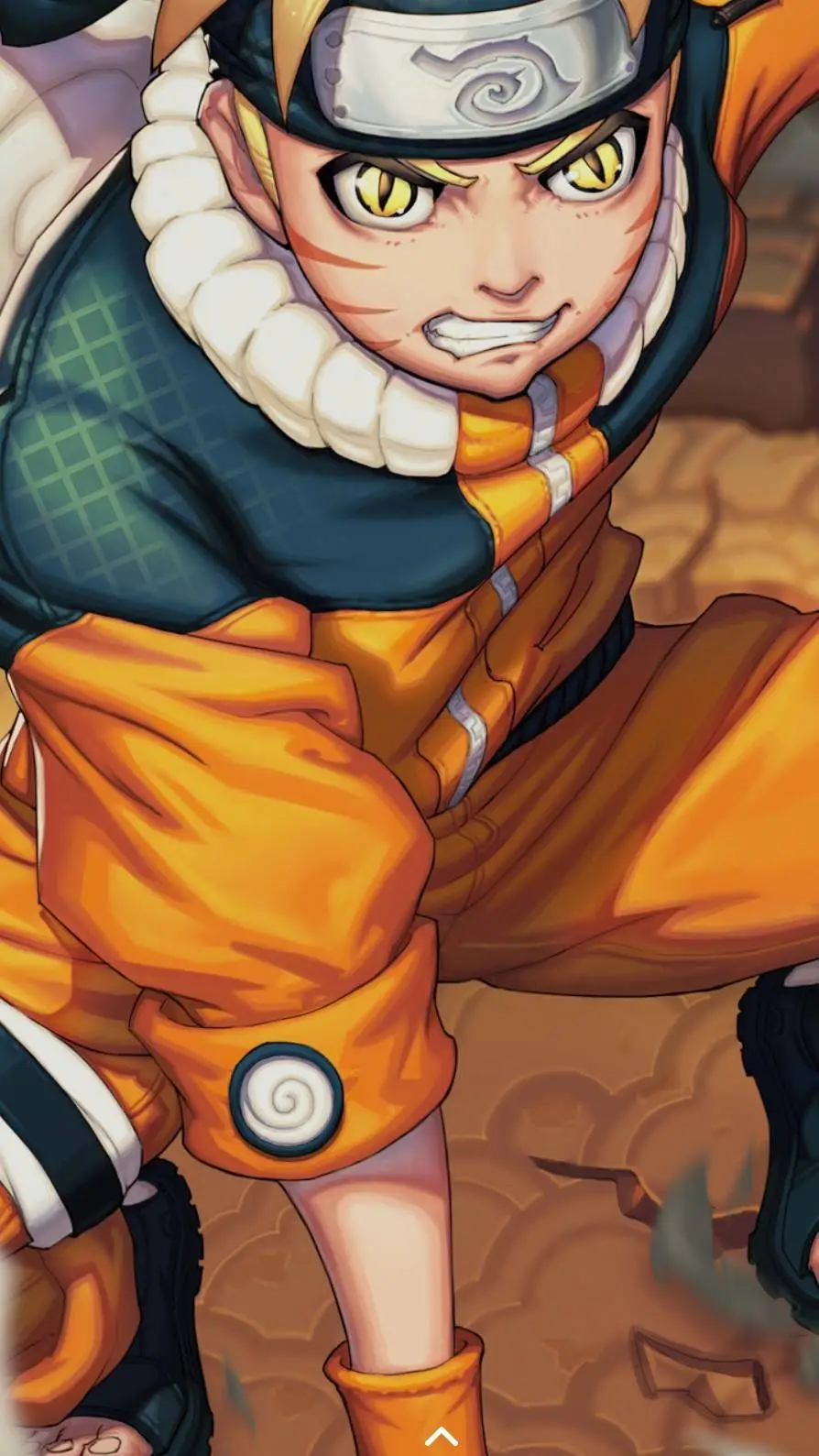 ai character: Naruto  background