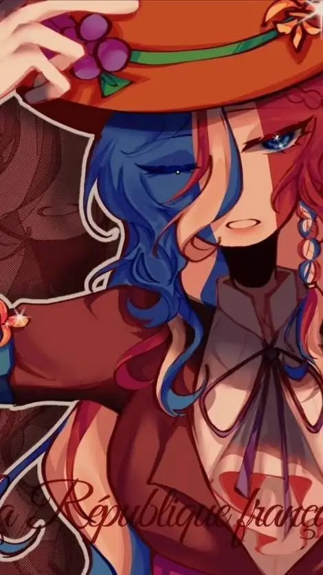ai character: Франція!! background