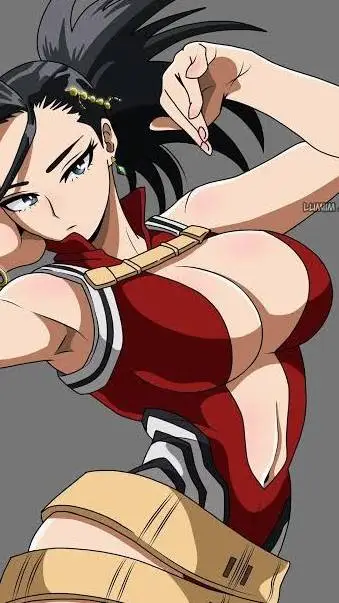 ai character: momo background