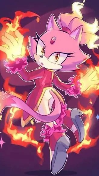 ai character: blaze background