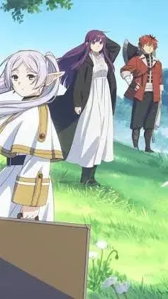 ai character:  frieren background