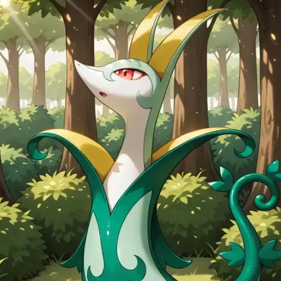 chat with ai character: Serperior