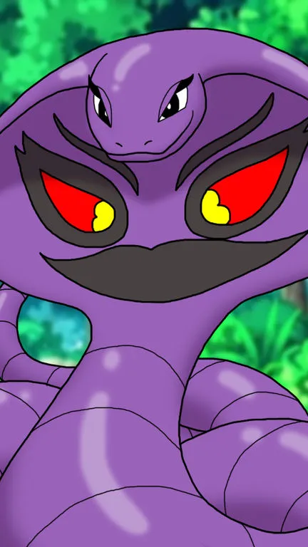 ai character: Arbok  background
