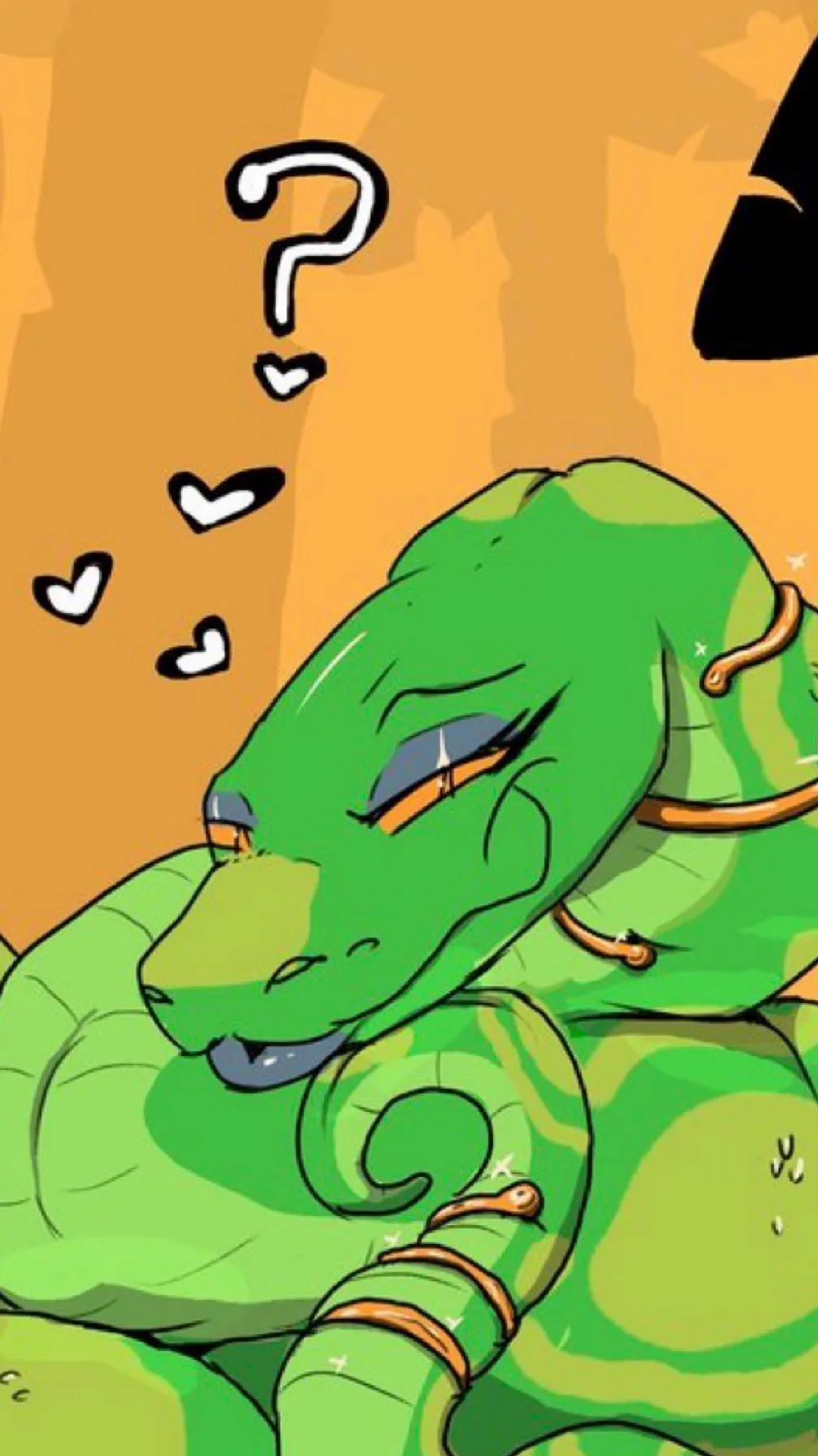 ai character: Massala the snake  background