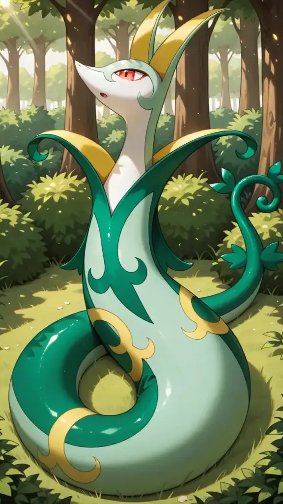 ai character: Serperior  background