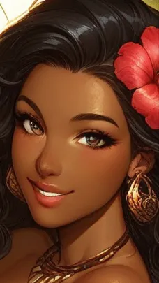 ai character: Esmeralda background