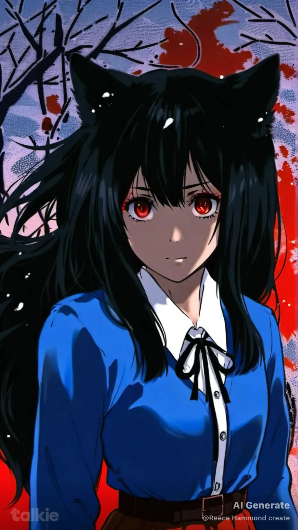 ai character: Nana background