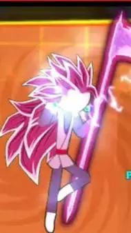 ai character: goku black ssj 3 background