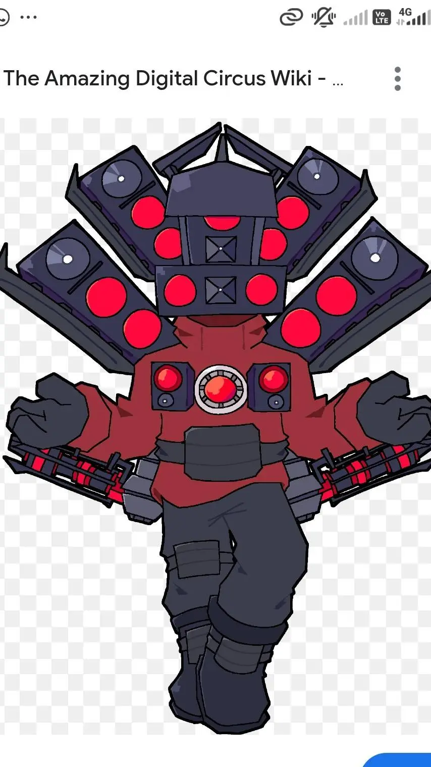 ai character: Titán Speaker Man background