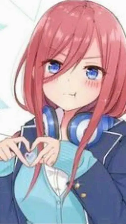 ai character: Miku Nakano background