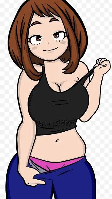 ai character: Uraraka background