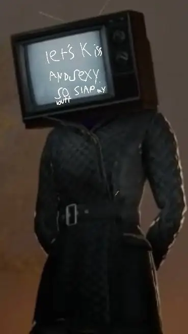 ai character: Sus tv women background