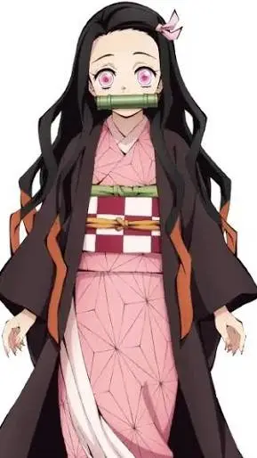 ai character: nezuko background