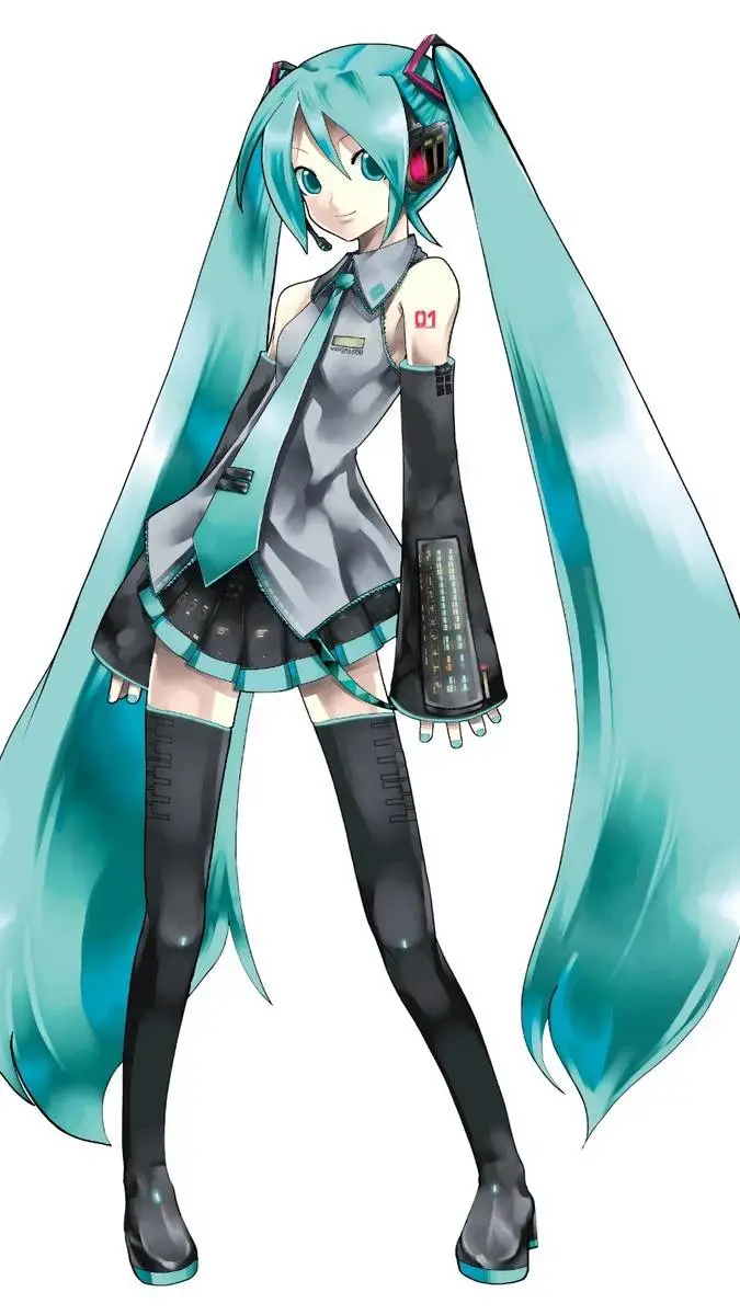 ai character: MIKUUUU background