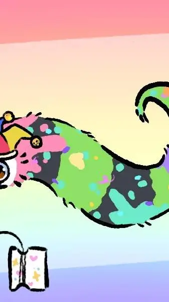 ai character: worm background
