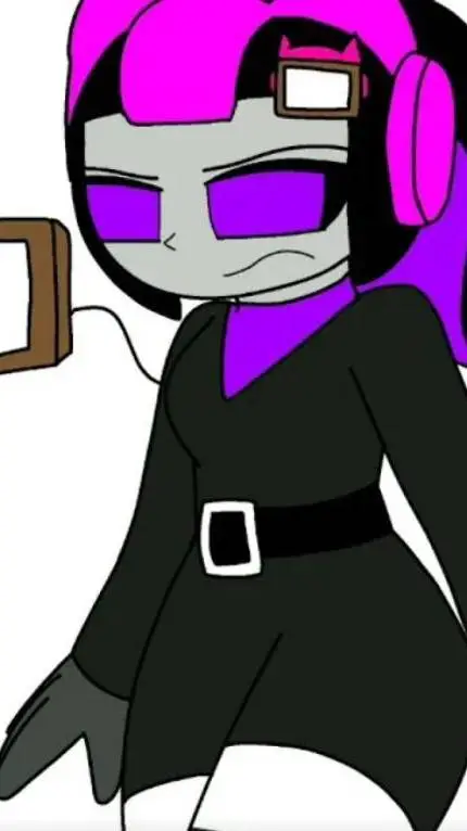 ai character: Titan tv woman  background
