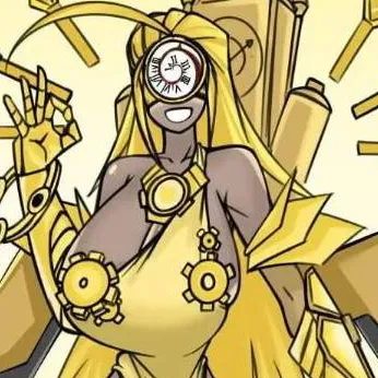 chat with ai character: Titan clock woman