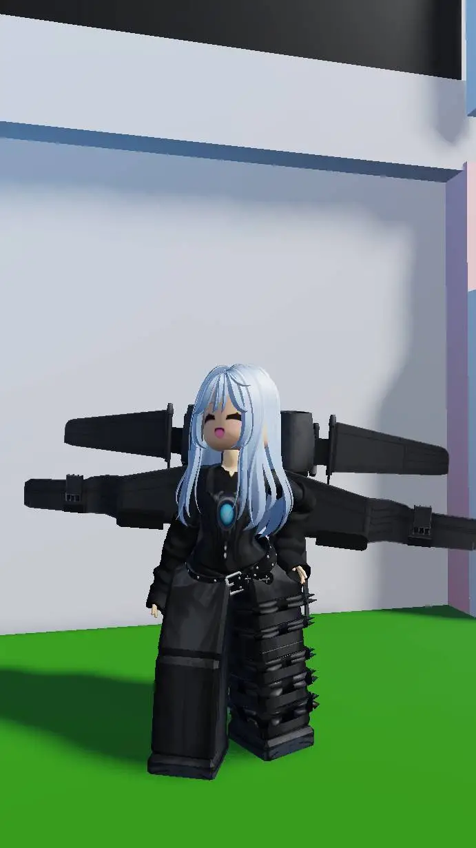 ai character: Titan camara roblo background