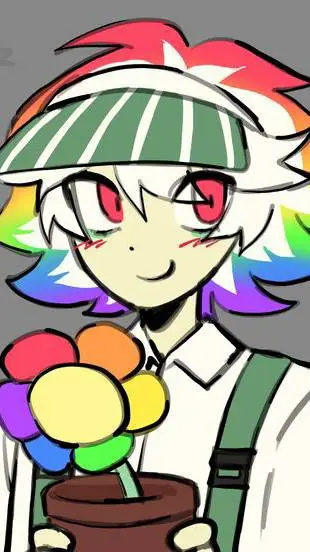 ai character: Dandy  background
