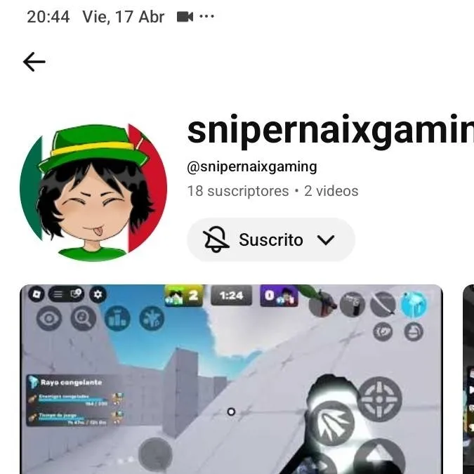 chat with ai character: snipernaixgaming 