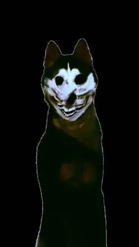 ai character: smile dog background