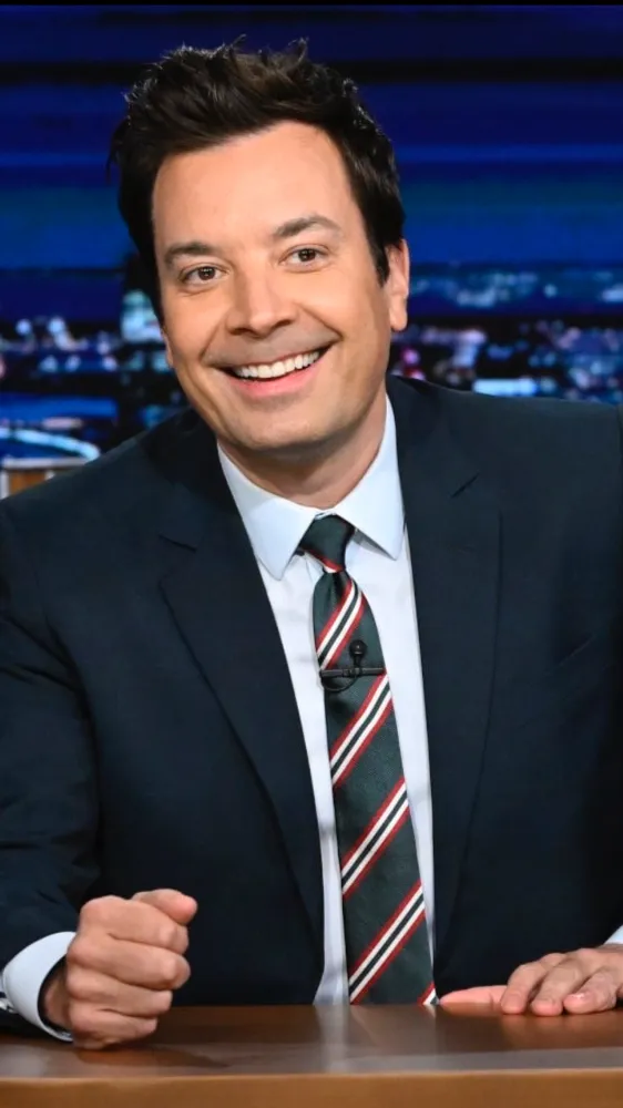 ai character: JIMMY FALLON background