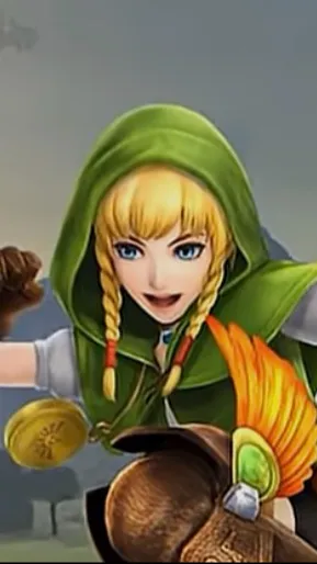 ai character: Linkle background