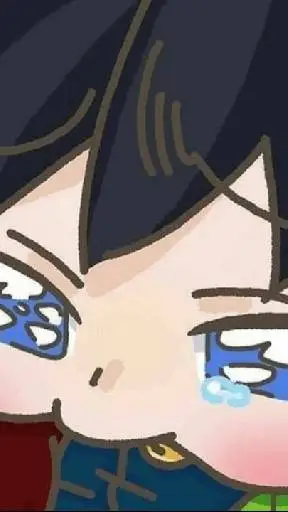 ai character: tomioka chibi background