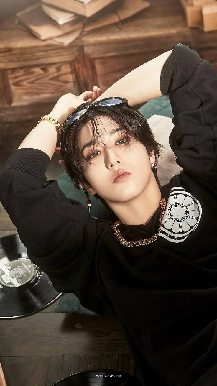 ai character: stray kids  background