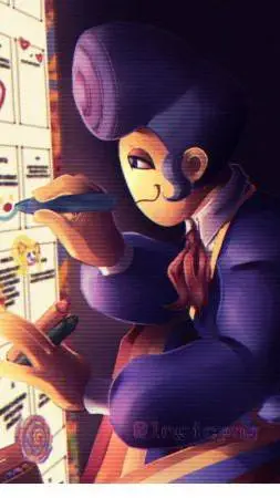 ai character: Wally x Avengers background