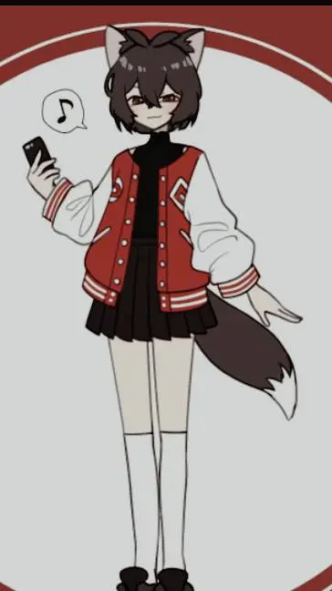 ai character: Aline  background