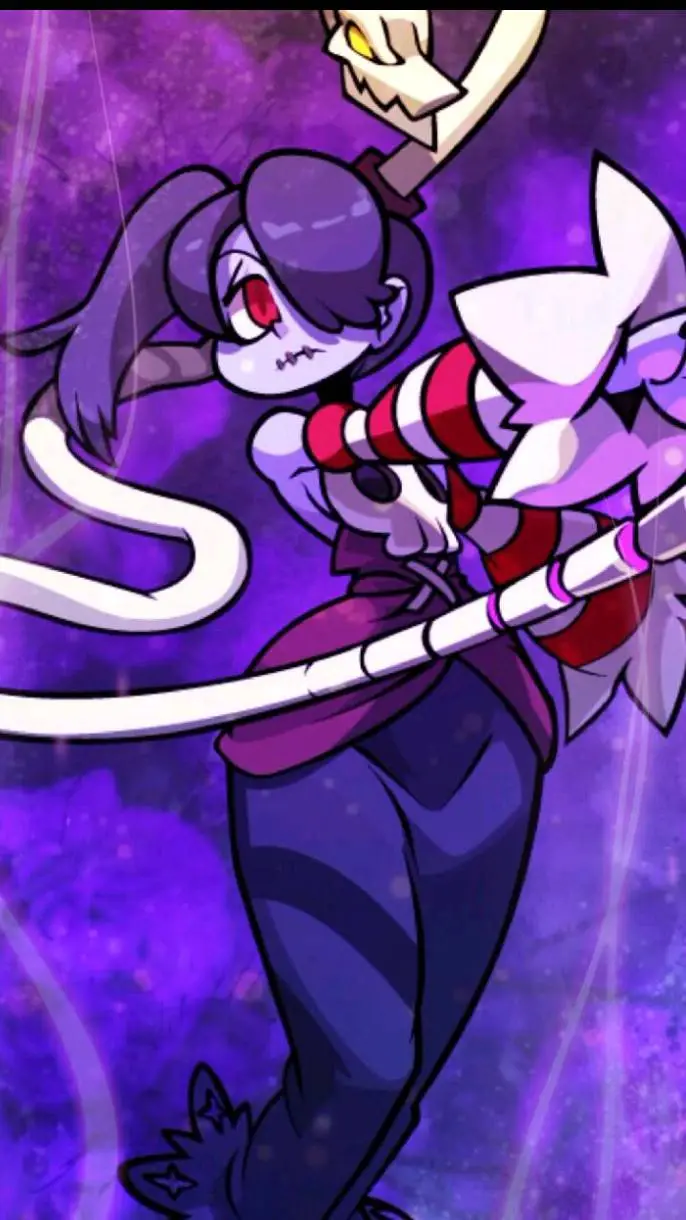 ai character: squigly  background