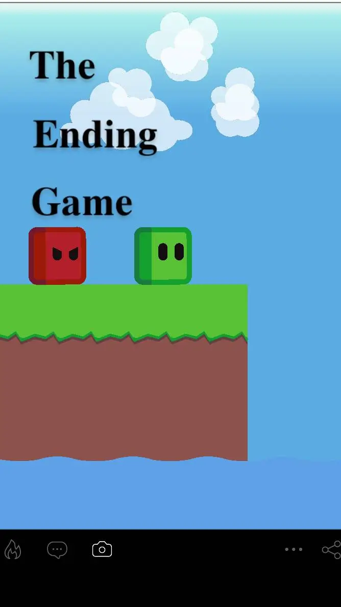 ai character: The ending game background