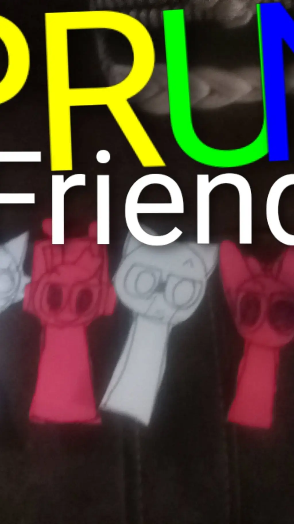 ai character: Sprunki friends! background