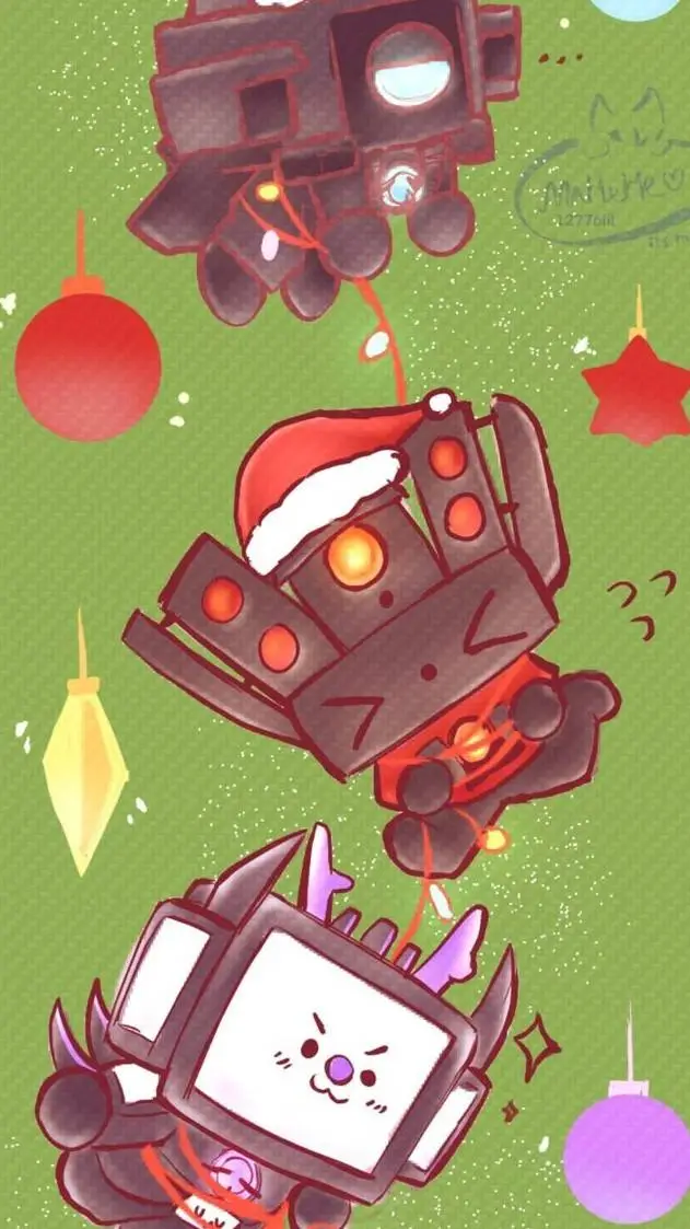 ai character: titan tvman background