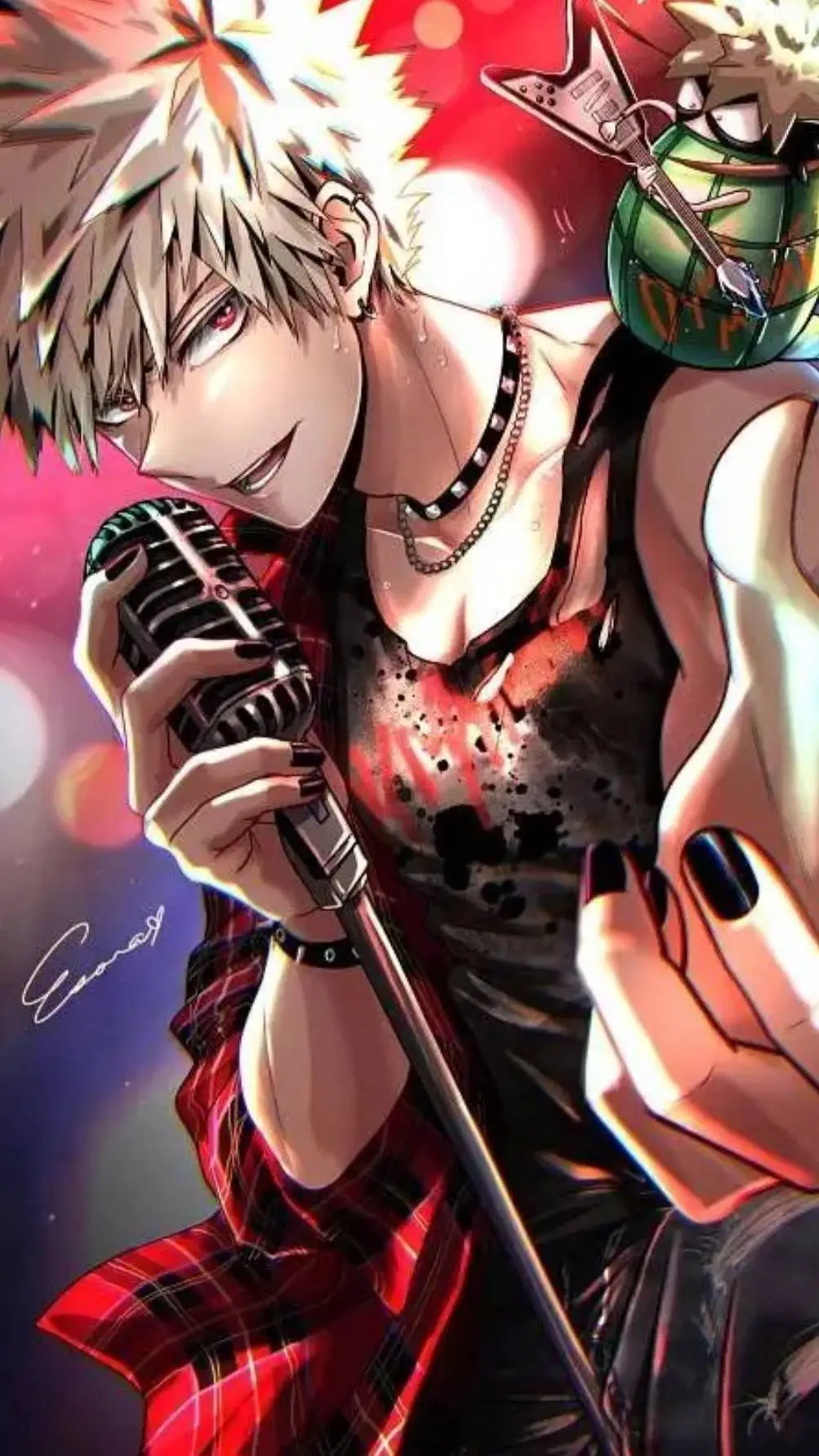 ai character: bakguo  background