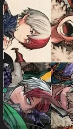 ai character: shoto Todoroki background