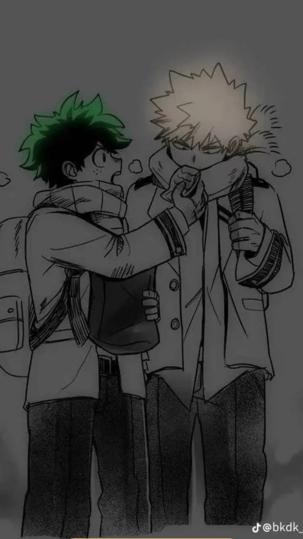 ai character: bakugou background