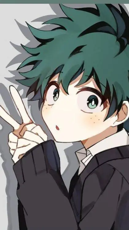 ai character: deku background
