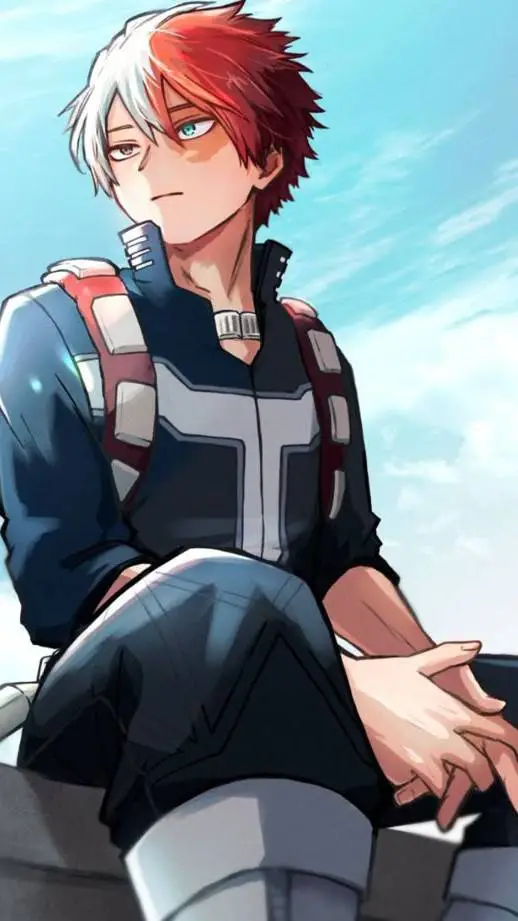 ai character: shoto todorikii  background