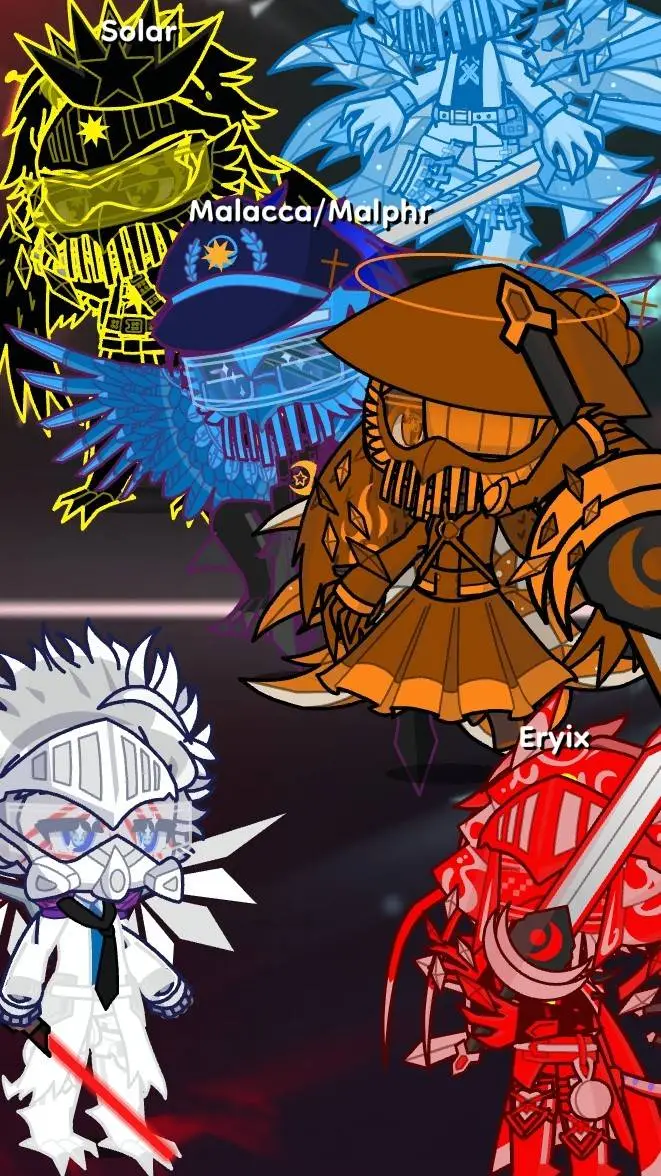 ai character: My Gacha Universe background