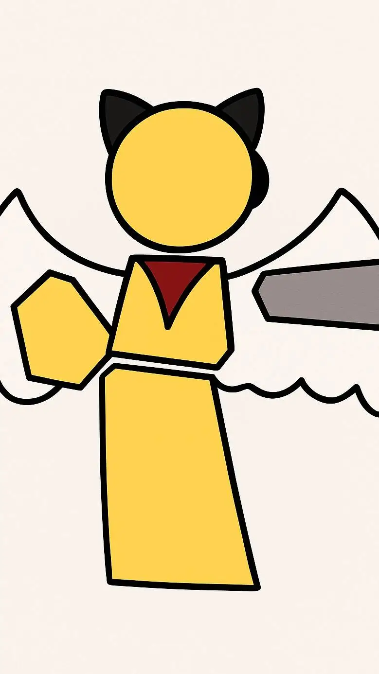ai character: angel background