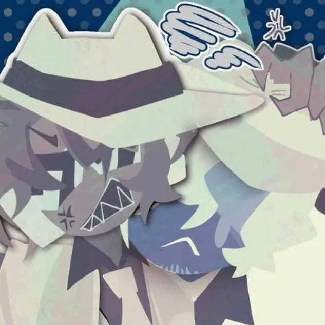 chat with ai character: double fedora 2P