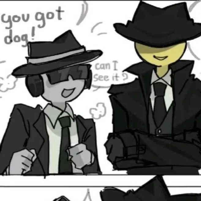 chat with ai character: DOUBLEFEDORA GRR