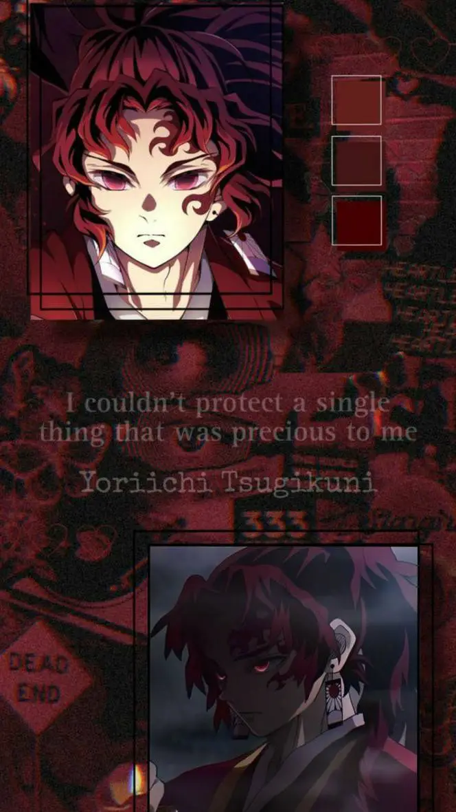 ai character: Yoriichi Tsugikunu background