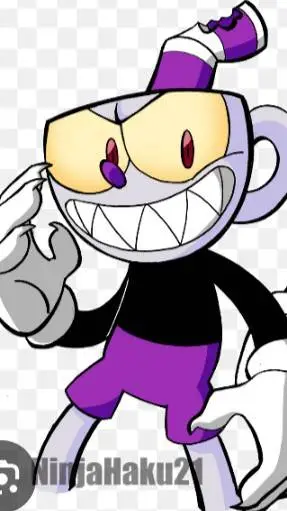 ai character: evil cuphead background